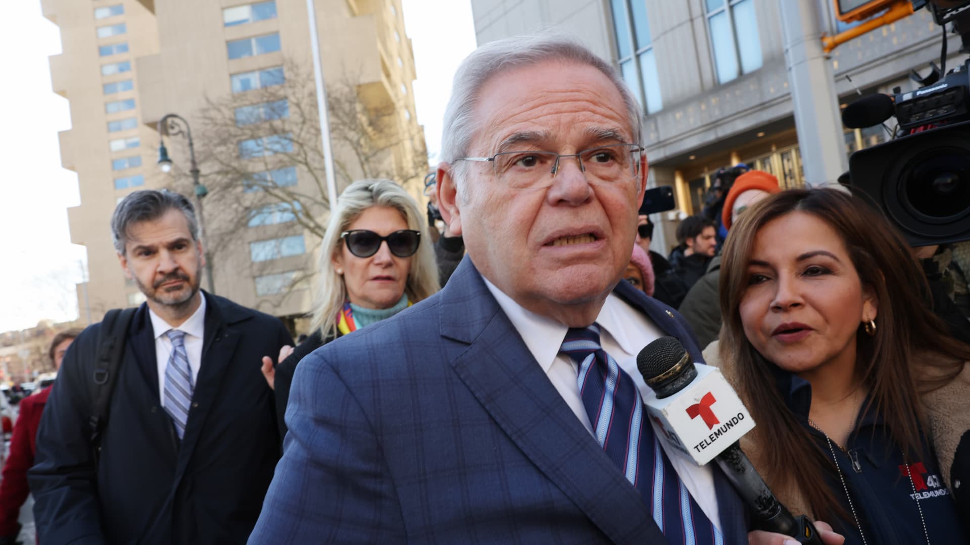 Sen. Bob Menendez grills Treasury official on curbing illicit finance a month in advance of bribery trial