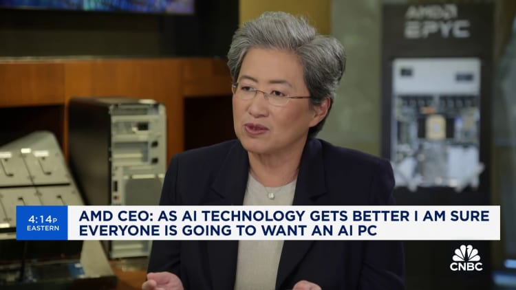 AMD CEO Lisa Su: Everyone will want an AI PC as the technology progresses