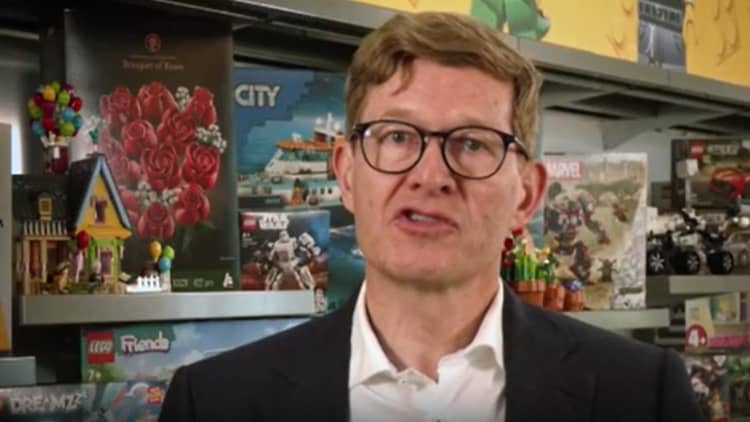 In-store participation is greater than prior to the pandemic, Lego CEO says