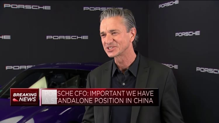 Porsche CFO: Expect significant growth in high-net-worth individuals in China