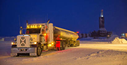 Alaska's ice road oil truckers are in a boom, and causing a backlash