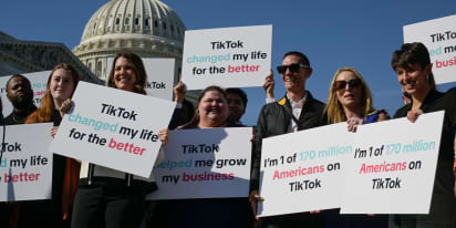 TikTok creators sue government, say divestiture law violates First Amendment
