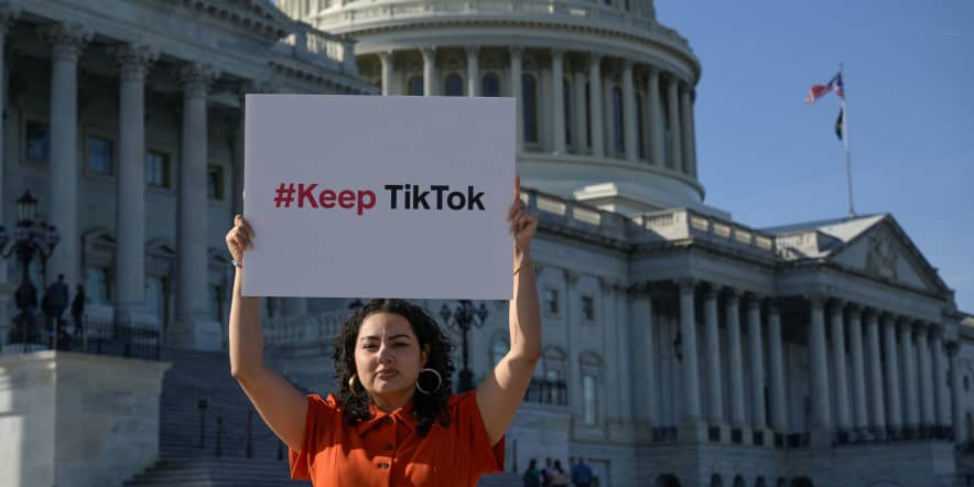 TikTok doubles ad buy to fight potential U.S. ban as Congress moves to fast-track legislation