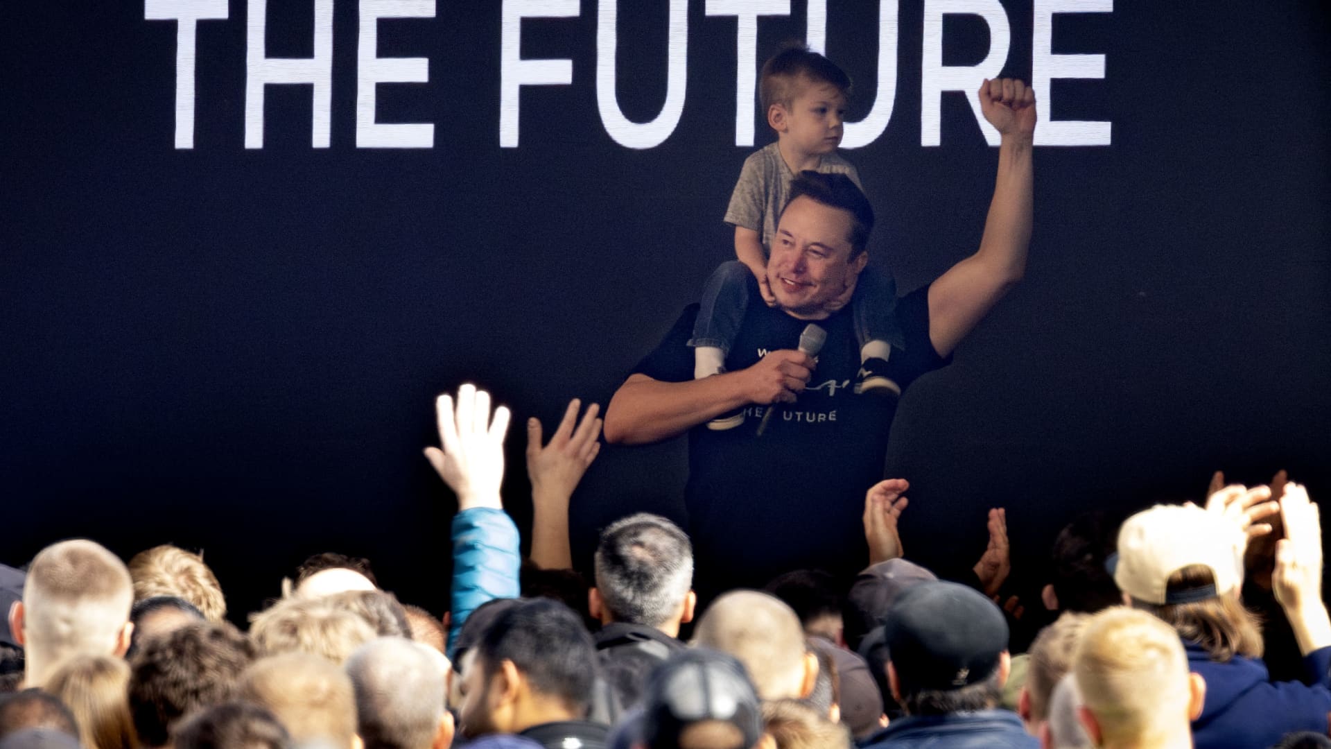 Musk visits German Tesla Gigafactory after suspected arson attack