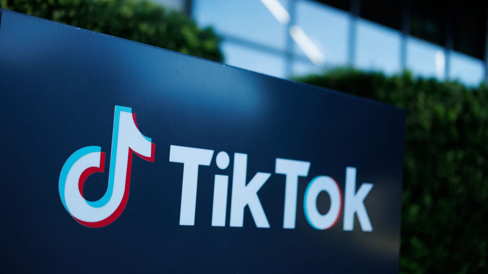 A view shows the office of TikTok after the U.S. House of Representatives overwhelmingly passed a bill that would give TikTok's Chinese owner ByteDance about six months to divest the U.S. assets of the short-video app or face a ban, in Culver City, California, March 13, 2024. 