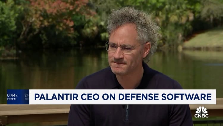 Watch CNBC's full interview with Palantir CEO Alex Karp.