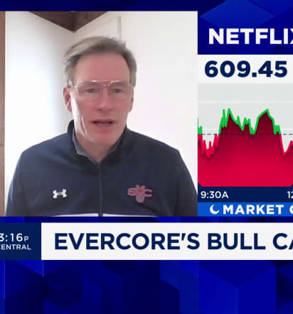 There's a lot of tailwinds for Netflix's ad-supported tier, says Evercore ISI's Mark Mahaney