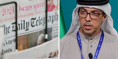 An Abu Dhabi-backed newspaper buyout is sparking panic in London