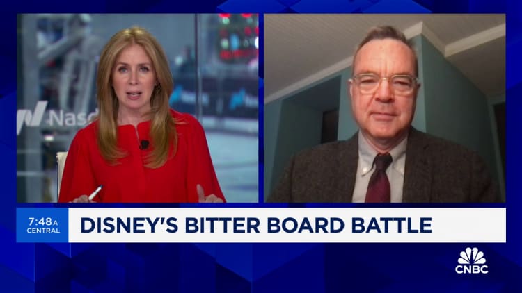 NYT's Jim Stewart on Disney's board battle: Can't remember a proxy fight that has become this nasty