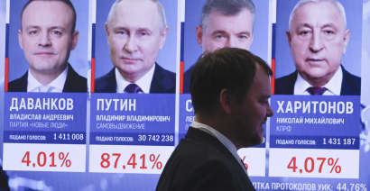 Western leaders slam Putin election win as 'illegitimate'; Ukraine hit with wave of drone attacks