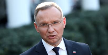 Poland’s president says NATO must urgently ramp up defense spending