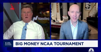 Roughly $3 billion will be bet on this year's NCAA March Madness tournament, says Patrick Rishe