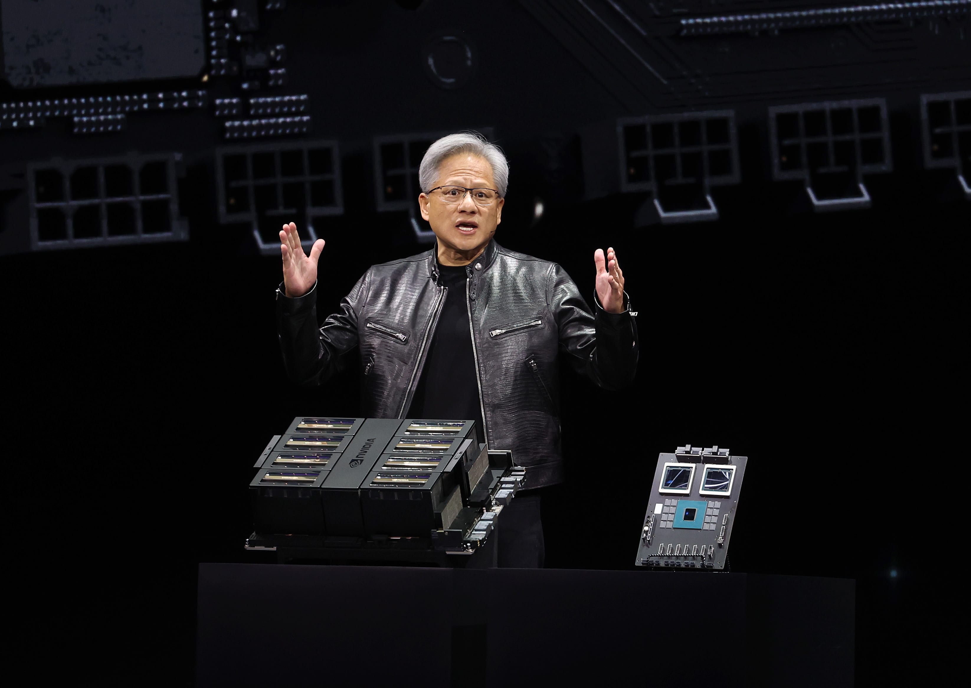 Nvidia kondigt de GB200 Blackwell AI-chip aan, die later dit jaar wordt gelanceerd