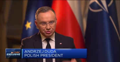 'If Russia is stopped in Ukraine, it won't attack again': Polish president