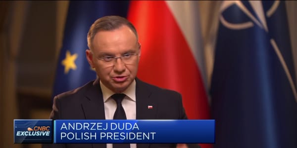 'If Russia is stopped in Ukraine, it won't attack again': Polish president