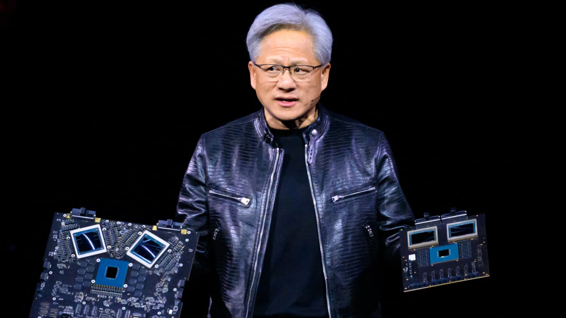 Nvidia shares flat after company unveils latest AI chips