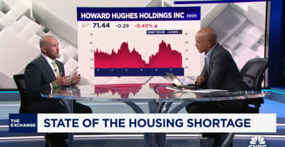 Howard Hughes CEO: The amount of incentives a homebuilder needs to offer right now is not meaningful
