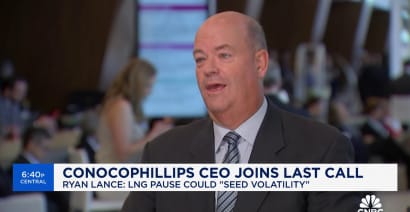 LNG pause could 'seed volatility', says ConocoPhillips CEO Ryan Lance