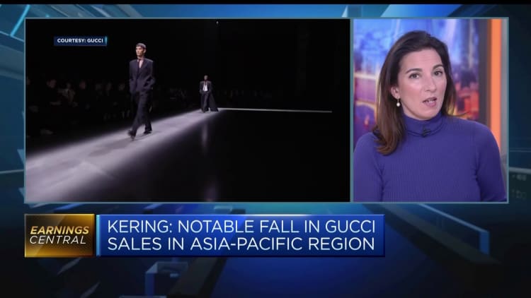 Продажи Gucci упадут на 20% в первом квартале, предупреждает Kering