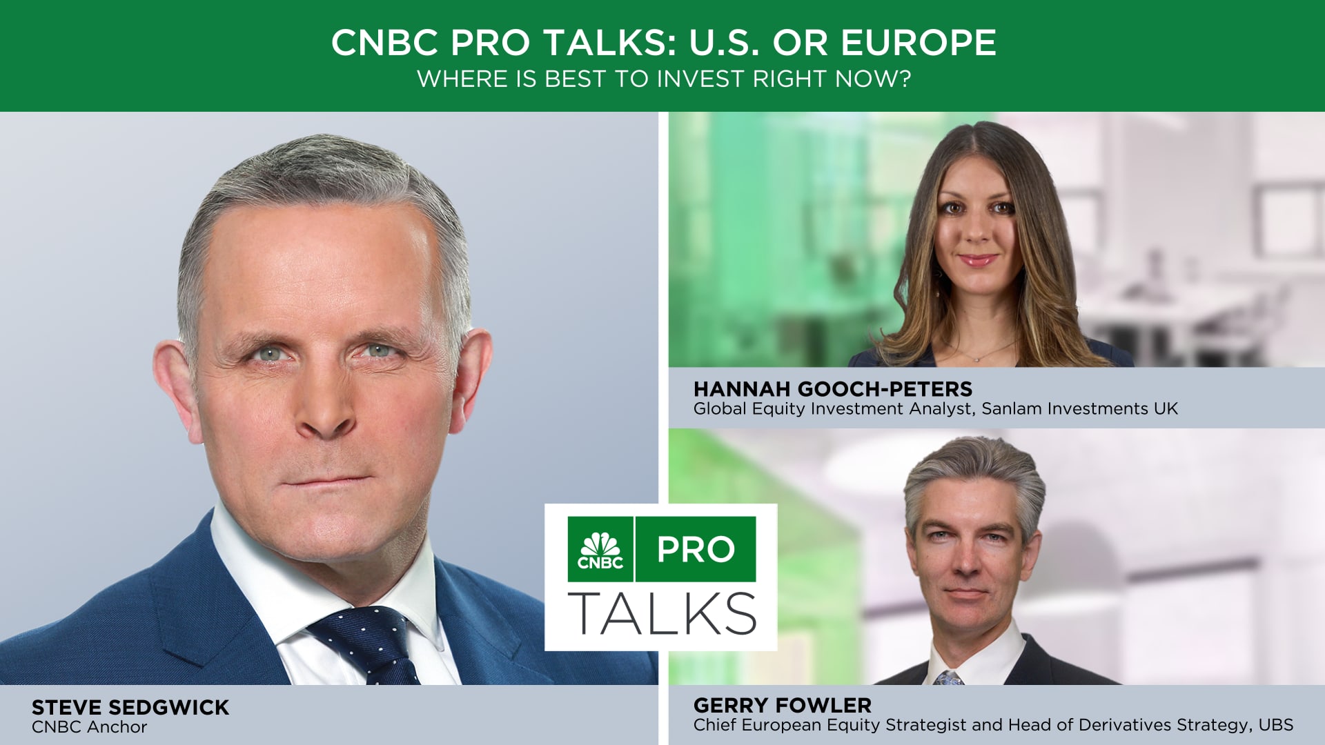 U.S. or Europe — exactly where&#x27s greatest to make investments appropriate now? CNBC Professional Talks goes on the road to obtain out
