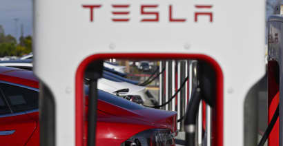 Stocks making the biggest moves midday: Tesla, GE Vernova and more