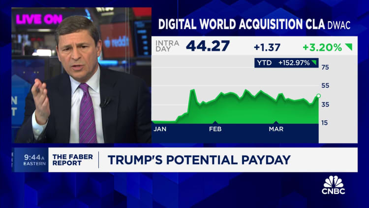Faber Report: Trump's potential payday