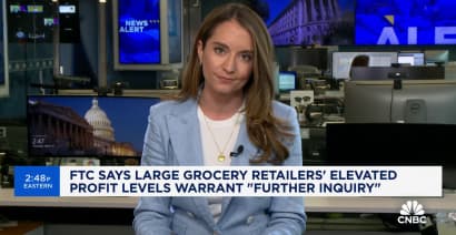 FTC accuses large retailers of exploiting rising grocery prices to gain profit