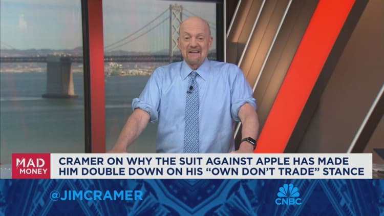 Apple is the most innovative consumer technology company ever, says Jim Cramer
