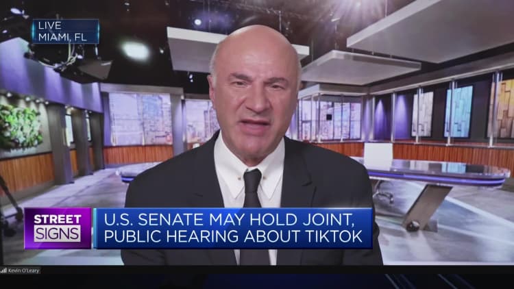Kevin O'Leary says bidding for TikTok will probably start at $20-30 billion