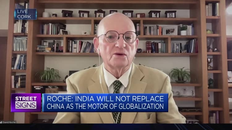 David Roche says India won't replace China's role in global trade
