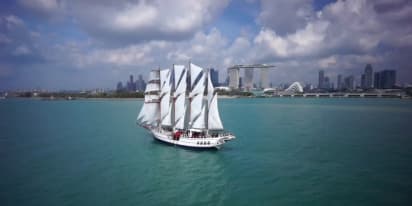All aboard Asia’s only luxury tall ship