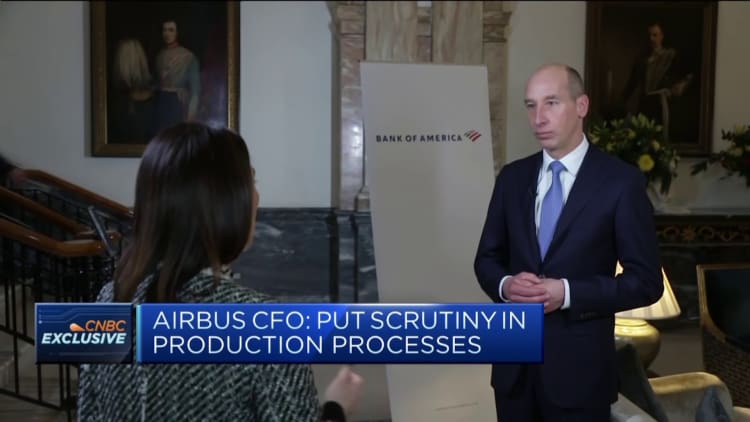 Director financiero de Airbus: no estamos contentos con los problemas en Boeing