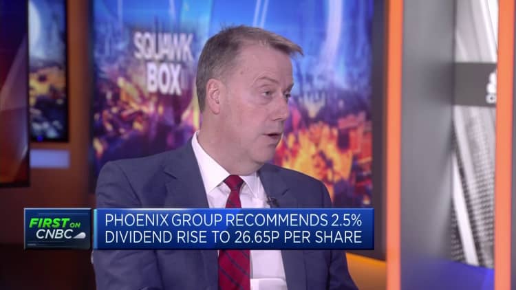 Phoenix Group CEO: Still interested in M&A but bar is higher now