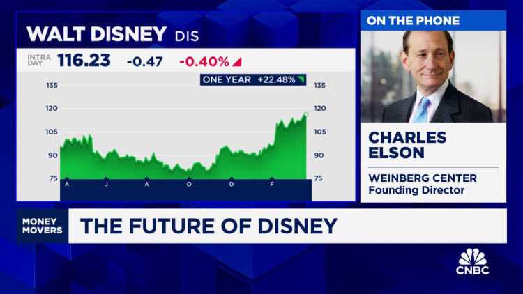 Disney's board needs some new blood, says Weinberg's Charles Elson
