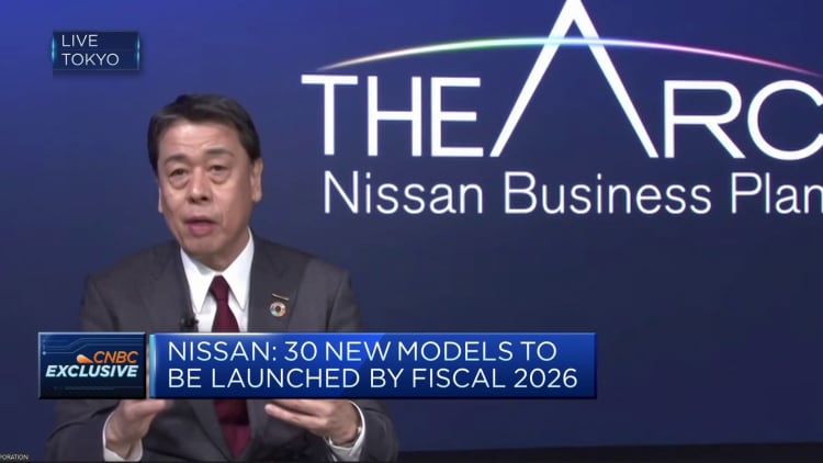 Nissan CEO: Demand for EVs is growing, but not consistent