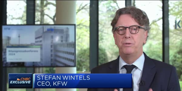 KfW CEO says there is 'no doubt' the German economy is competing