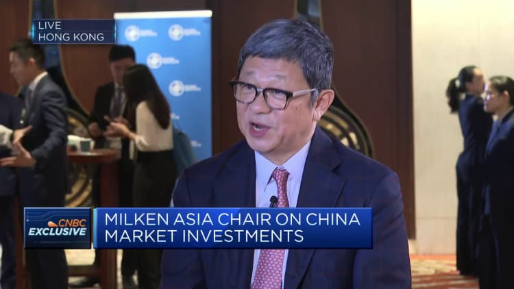 China faces its biggest economic problems in about 40 years: Milken Asia Chairmanship