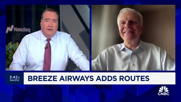 Breeze Airways CEO David Neeleman on route expansion: We're seeing some great demand