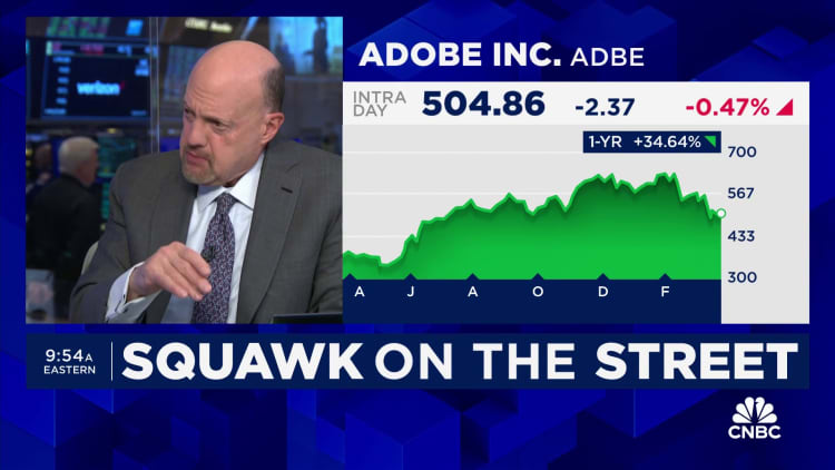 Cramer’s Stop Trading: Adobe