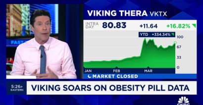 Topping the tape: Viking soars on oral weight loss drug