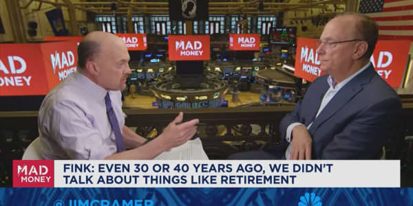 BlackRock CEO Larry Fink sits down one-on-one with Jim Cramer