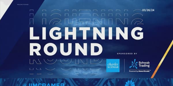 Lightning Round: I like Visa, but it's too close to its all-time high