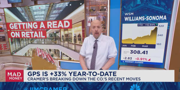 Jim Cramer gives his read on the rebounds in the retail sector
