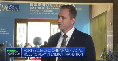 Outlook for China's iron ore remains strong, says Fortescue Metals CEO