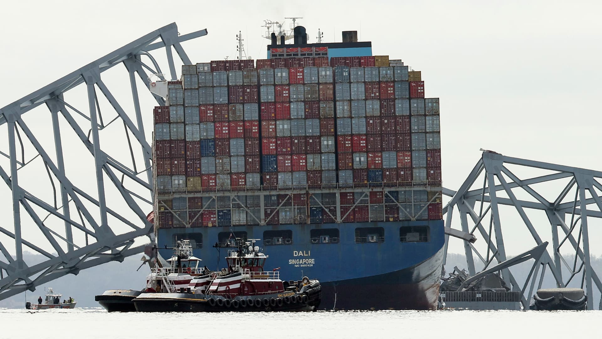 Baltimore port bridge collapse: Global ocean carriers declare 'force majeure,' leaving U.S. companies on hook for urgent cargo pickup