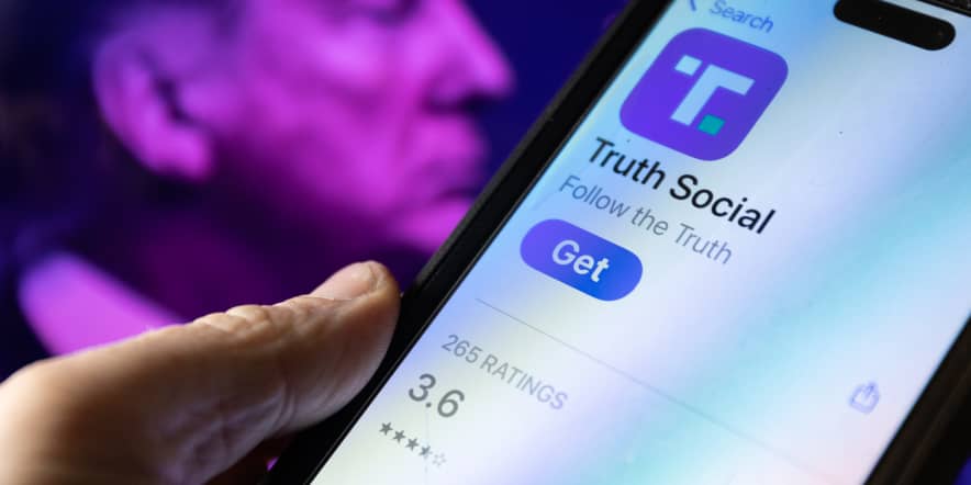 Top ad guru Martin Sorrell downplays chances of Trump's Truth Social capturing serious market share