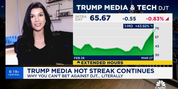 Trump Media gains have 'all the ingredients' of a meme stock rally: WSJ's Banerji