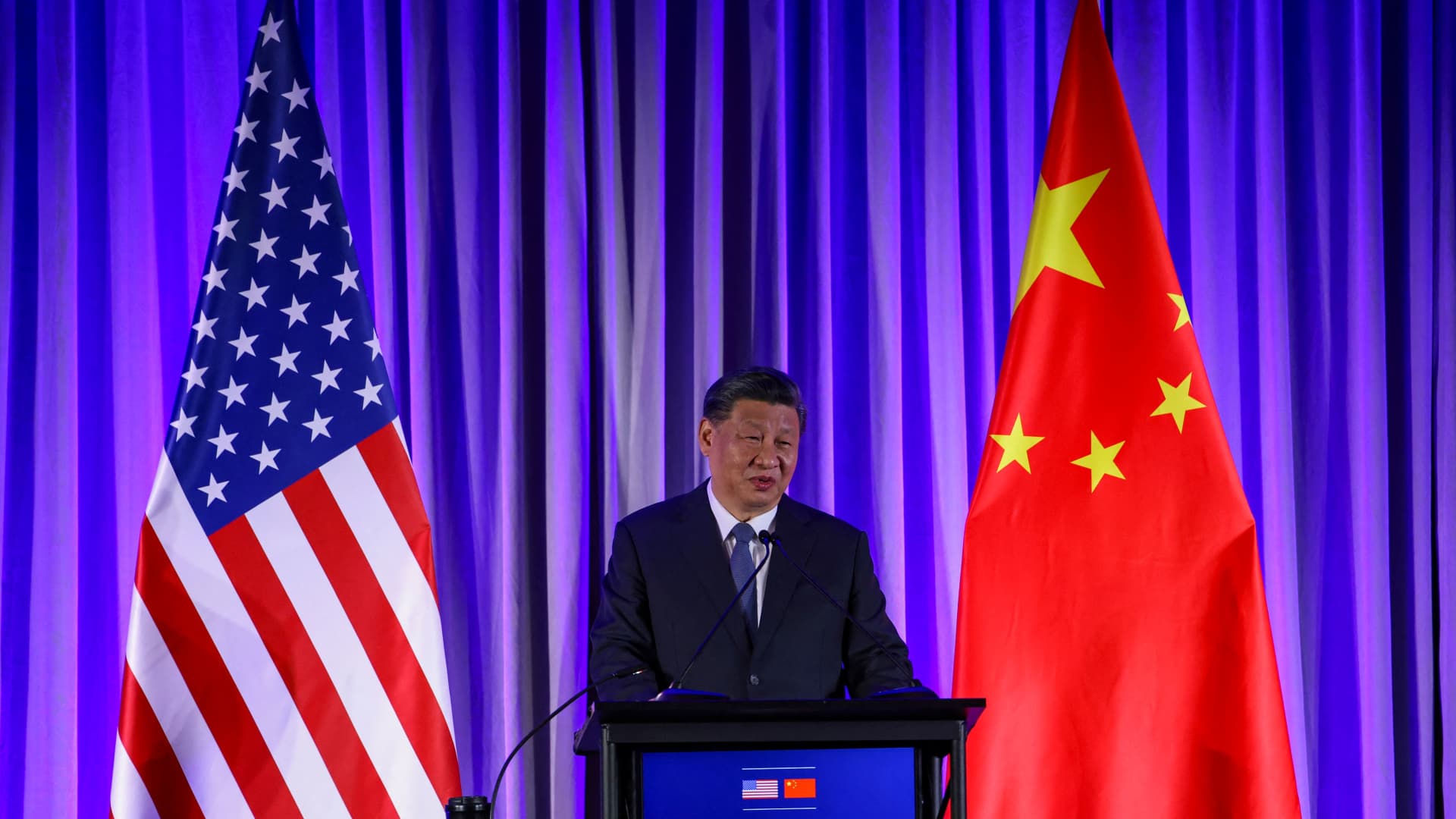 China's Xi tells U.S. CEOs that bilateral relations can have a 'brighter future'