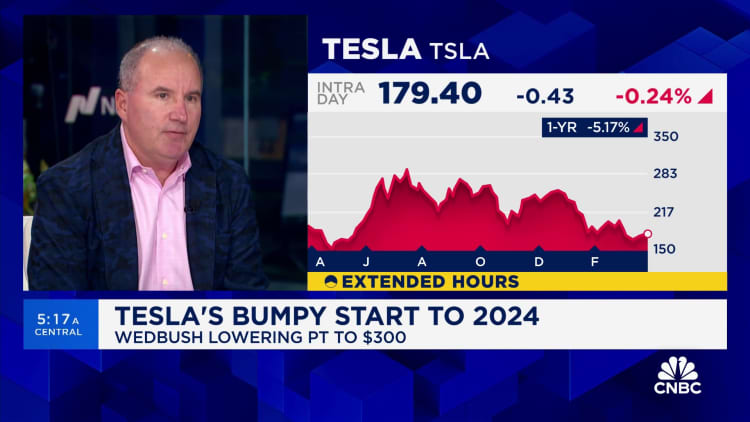 Tesla is currently going through a 