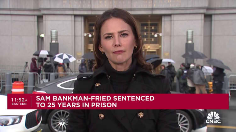 FTX founder Sam Bankman-Fried was sentenced to 25 years in prison for massive crypto fraud